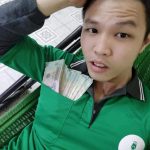 Chàng grab may mắn
